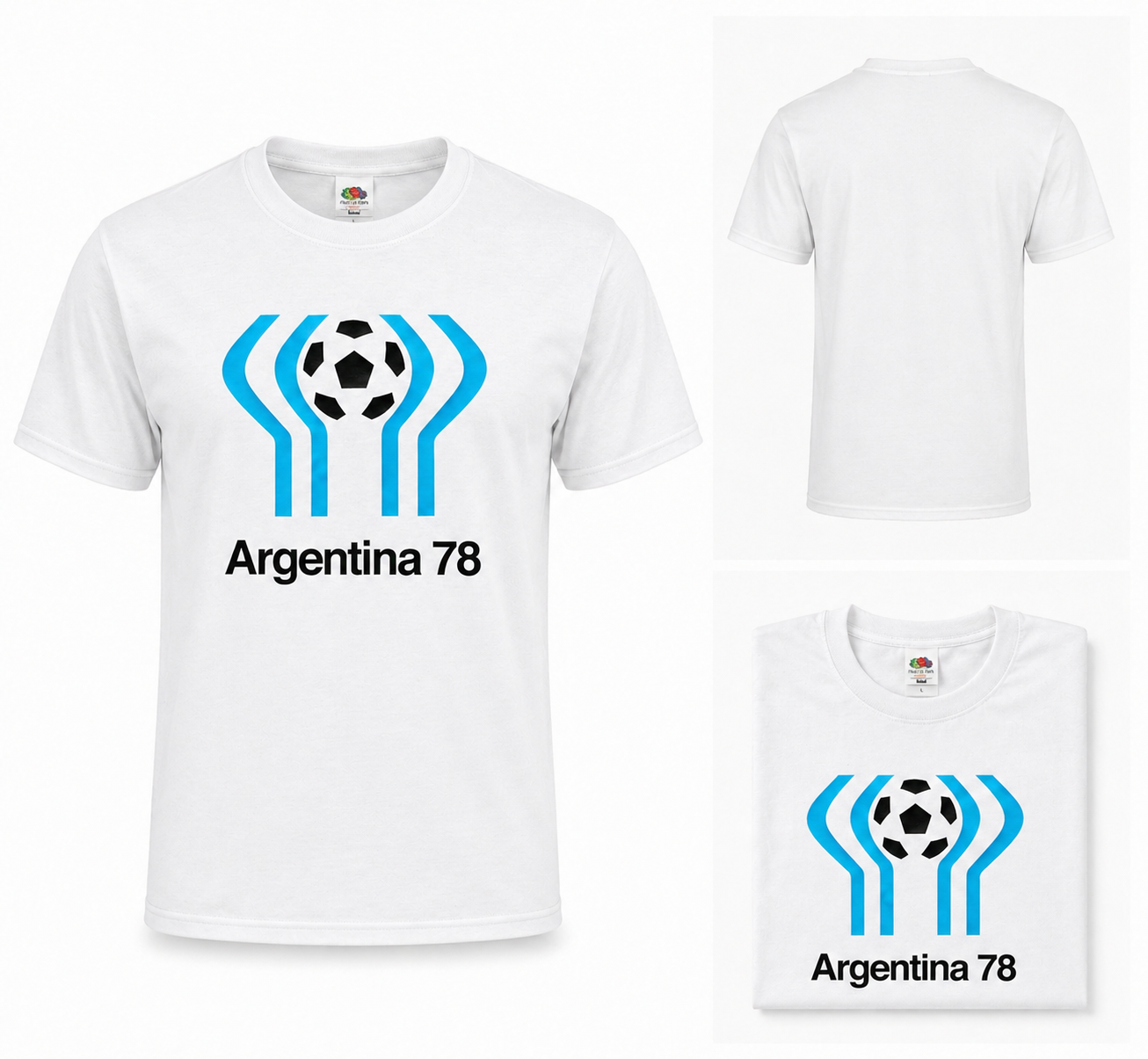 Retro World cup 78 logo Tshirt