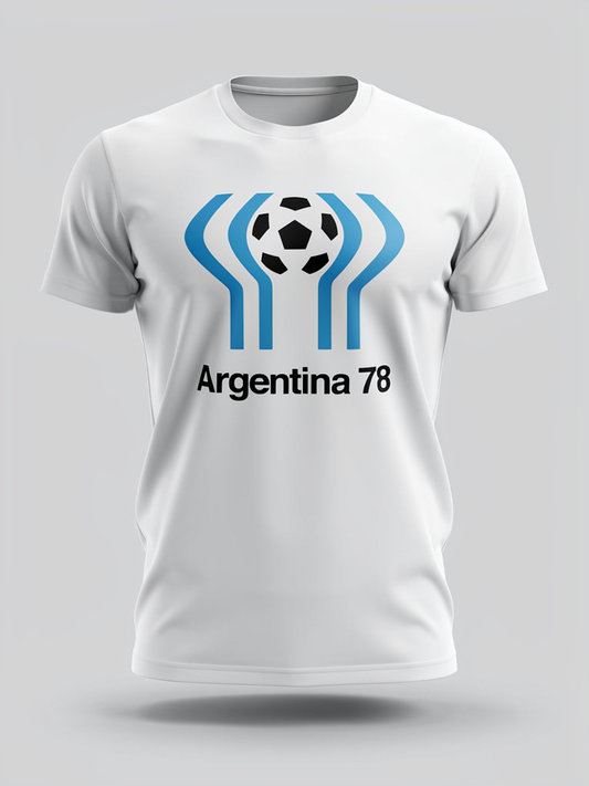 Retro World cup 78 logo Tshirt
