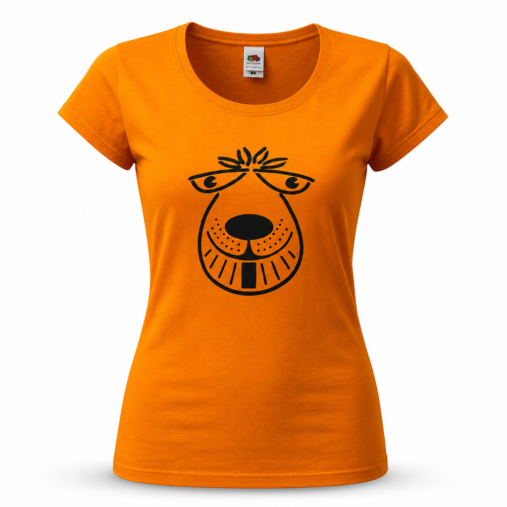 Ladies Retro Space Hopper T-Shirt