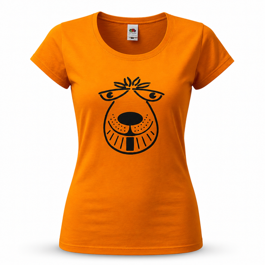 Ladies Retro Space Hopper T-Shirt